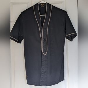 10.deep baseball jersey black size s small